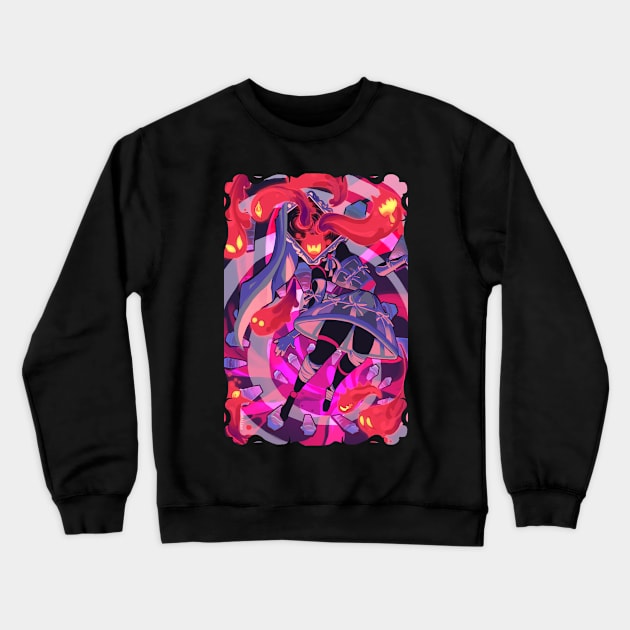 Spirit Mirror Crewneck Sweatshirt by Metagalactic